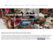 Tablet Screenshot of fgcschool.org